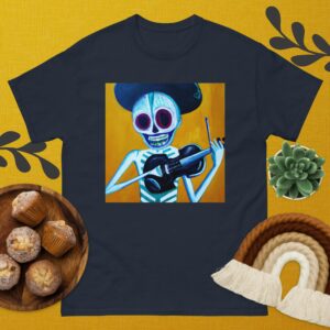 Skeletonichi Strumming Men’s classic tee